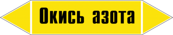 Маркировка трубопровода "окись азота" (пленка, 252х52 мм) - Маркировка трубопроводов - Маркировки трубопроводов "ГАЗ" - ohrana.inoy.org